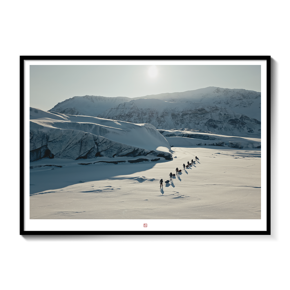 In Front of the Glacier | Fine Art Print