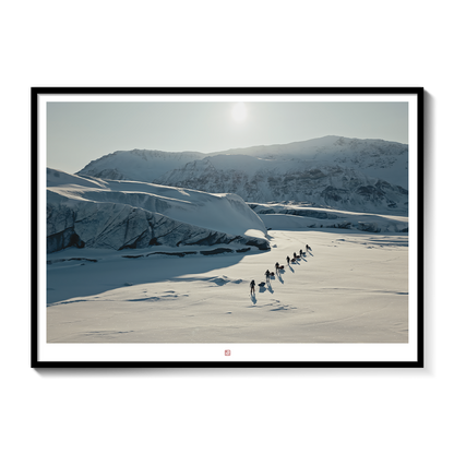 In Front of the Glacier | Fine Art Print